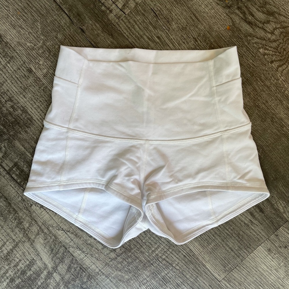 Lululemon white spandex